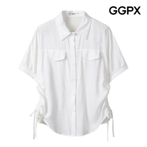 [ 롯데백화점 ]GGPX  사이드 스트링 셔츠 (GP6SH010F)