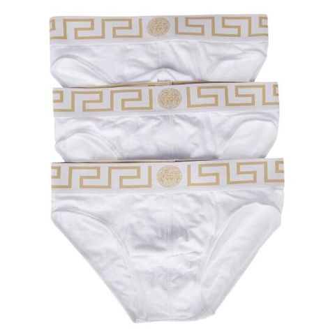 Versace 메두사 3팩 브리프 AU10327A232741 A81H TP934647522