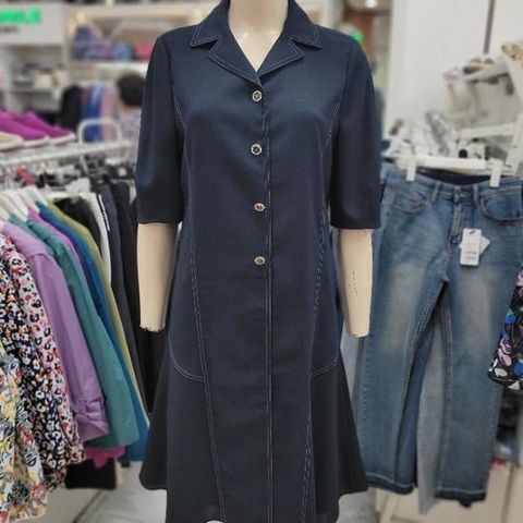 [크로커다일레이디] DP01 배색스티치원피스 CLEMOP102