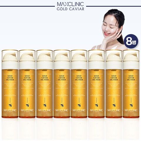 맥스클리닉 골드 캐비어 오일폼 매니아세트
