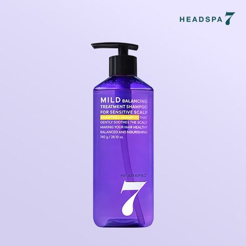 헤드스파7 마일드 트리트먼트 샴푸 740g