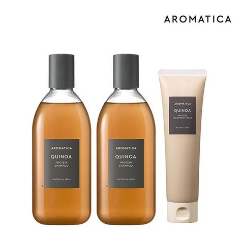 [아로마티카] 헤어 단백질 케어 퀴노아 프로틴 샴푸 트리트먼트 기획