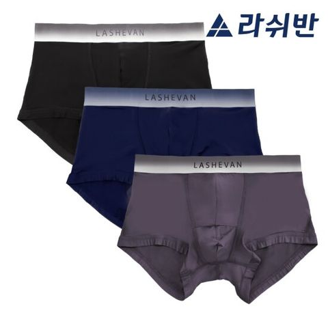 [라쉬반 프리미엄] 남자팬티 액티브 이지 3종