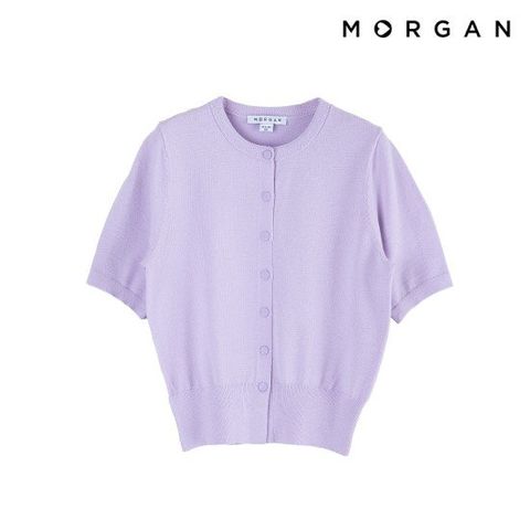 모르간 뉴 반팔 가디건 1종 라벤더