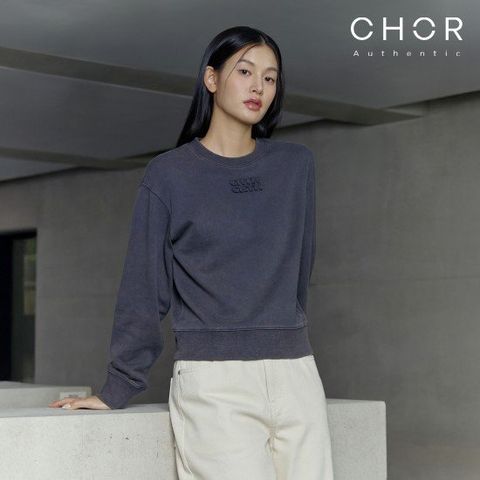 코어 어센틱 25FW 크롭 스웻 셔츠 2종