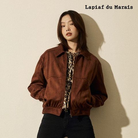 라삐아프 25FW FAUX 스웨이드  보머자켓 1종 [런칭 가격 79,900원]