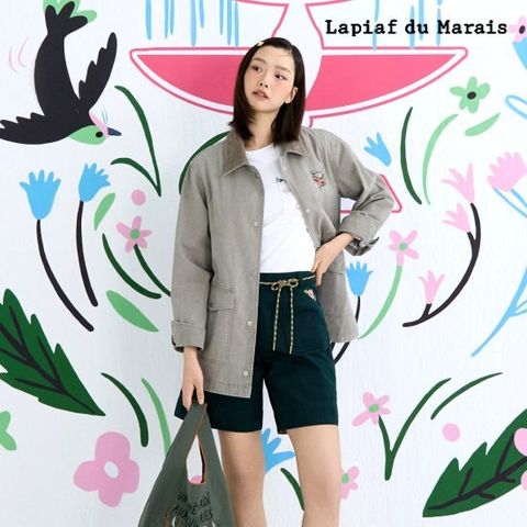 라삐아프 샬롯에디션 25FW 로프 카고 숏츠 1종