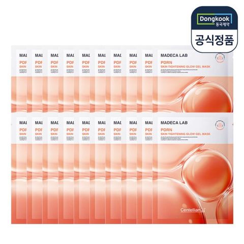 [적립5%] 동국제약 센텔리안24 마데카 랩 피디알엔 스킨 타이트닝 글로우 겔 마스크팩 20매