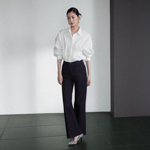 르네크루 25FW 논페이드 시그니처 데님 팬츠