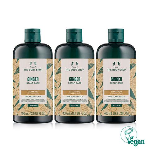 더바디샵 진저 샴푸 2+1세트 (샴푸 400ML 3개입) (888118)