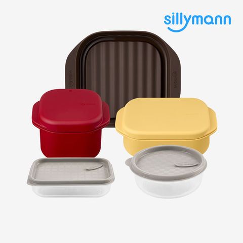 실리만 이지쿠커 3종+냉동용기 2종