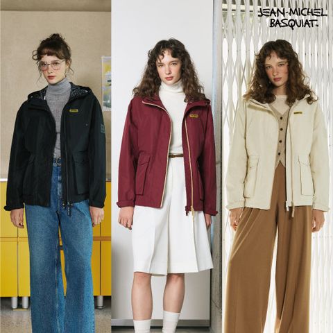 바스키아 여성 더블지퍼 바람막이 재킷 1종