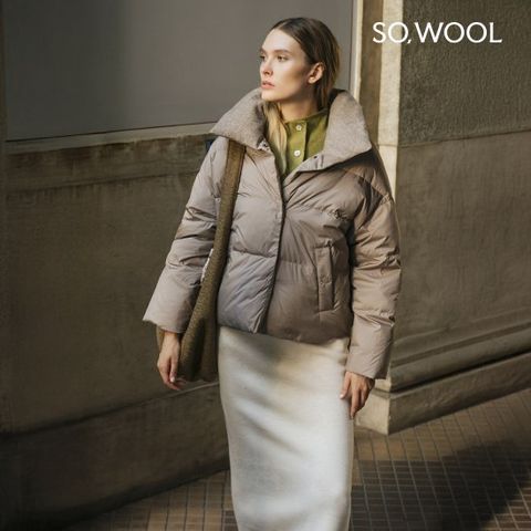 쏘울 25FW 캐시 카라 하프 구스다운[런칭 가격179,900원]