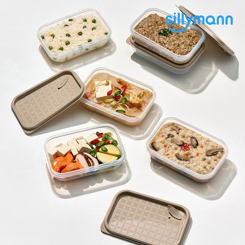 실리만 냉동용기 직사각