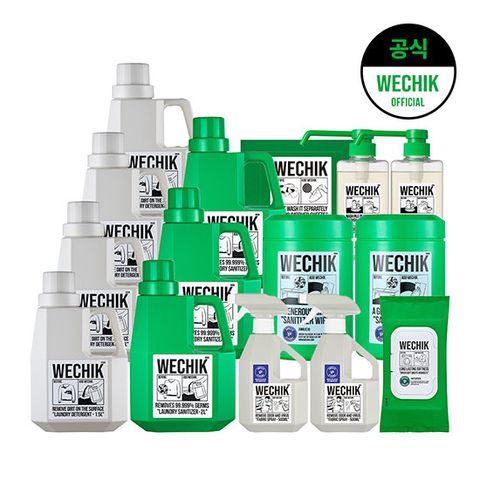 소독 섬유유연제 본품(2L)3개+효소세제(1.5L)4개+이염방지시트30매+건조기시트80매+섬유탈취제 500ml2개+멀티플주방세제500ml2개+소독세정티슈 180매2개