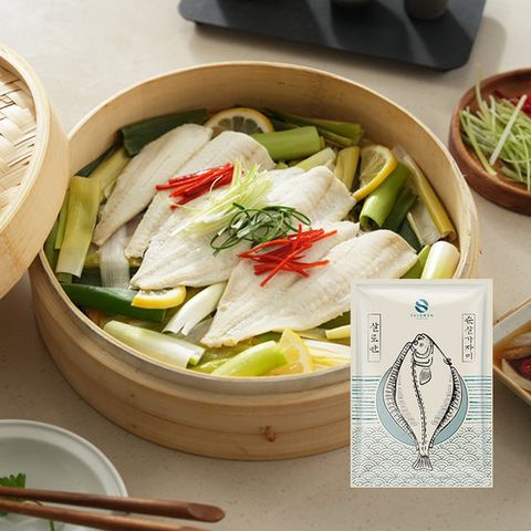 살로만 가시제거 순살 가자미 10팩(총 1,000g)