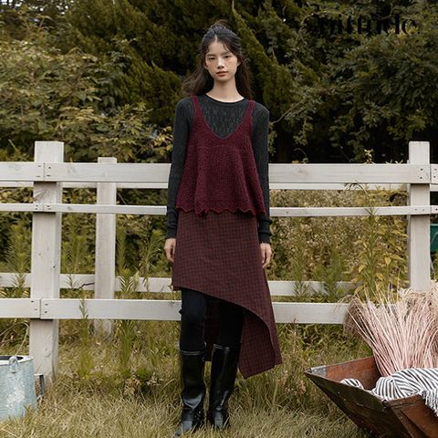 엔니튜드 25FW 홀가먼트 니트 레깅스