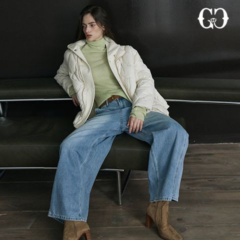 GGPX 25FW 코지 퀼팅 하프점퍼 1종