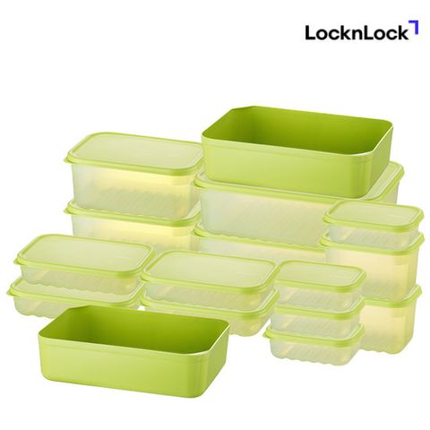 [락앤락]31일 신선보관 스마트킵 프레쉬 밀폐용기 16종 완벽더블세트