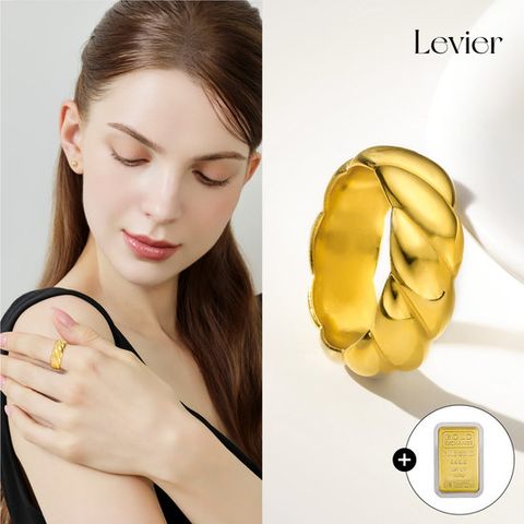 르비에 24K순금 로프 반지+99.99% 골드바