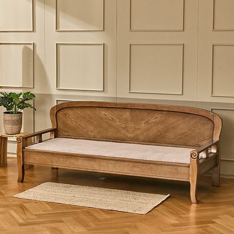 [현대의료기][카우치]포그니처 라운드 황토흙 카우치(C)+리프트테이블+전용패드