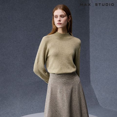 막스스튜디오 캐시미어 홀가먼트 하이넥 니트 3종[런칭 가격 89,900원]
