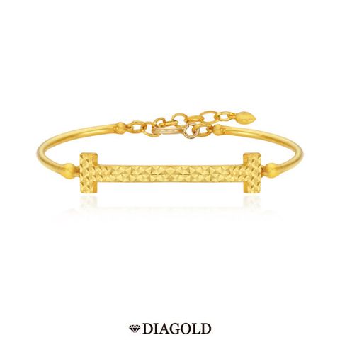 디아골드 24K 순금 H뱅글 팔찌
