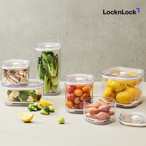 [GS단독] 락앤락 마에스트로 진공용기 풀세트 (용기 10개 + 진공기기 1개 + 채반 10개 포함)