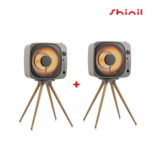 2025 신일 에코큐브히터 더블(2대) 구성_뉴트럴그레이(SEH-KA800J)