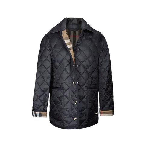 버버리 하프 퀼팅 자켓