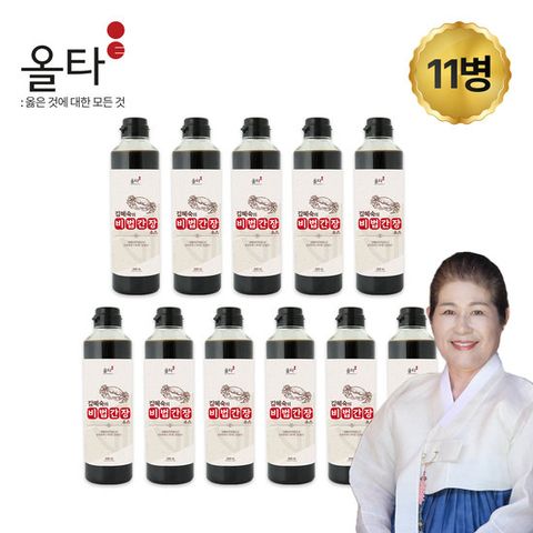 [김혜숙] 다용도 비법간장 만능소스 500ml X 11병