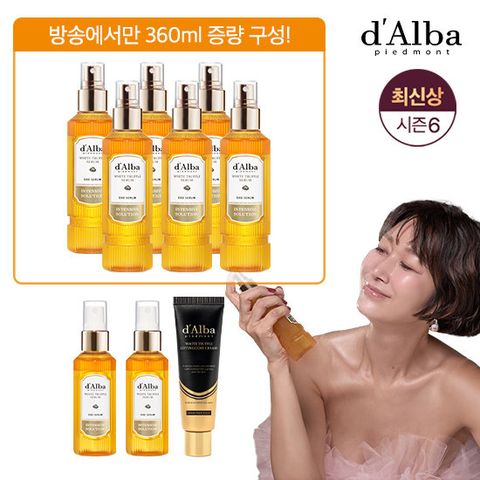 [최신상/신한5%]달바 엑소세럼(160ml*6+60ml*2) 매니아세트+리프팅코어크림