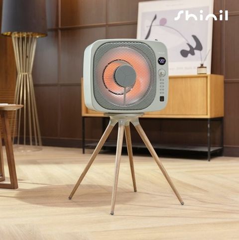 2025 신일 에코팬 큐브히터 싱글(1대) 구성_모스그린(SEH-F800KW)