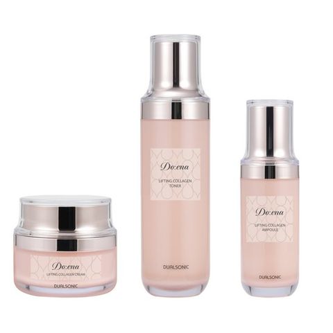 듀얼소닉 두에나 콜라겐 기초 3종(토너+앰플+크림)