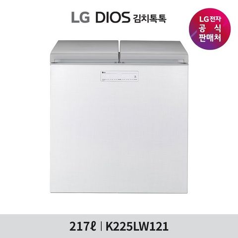 [1등급] LG 디오스 김치톡톡 217L K225LW121