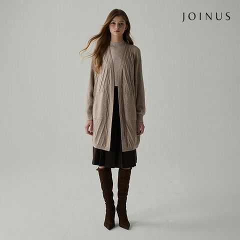 조이너스 쉐브론 롱 가디건 1종