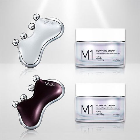 [더블세트]경락괄사마사지 리파카사M1 조권패키지(카사M1 2개+가히 바운싱크림 2개)