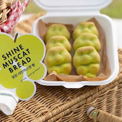 영천샤인머스켓빵 총24개(28gx12개x2박스)