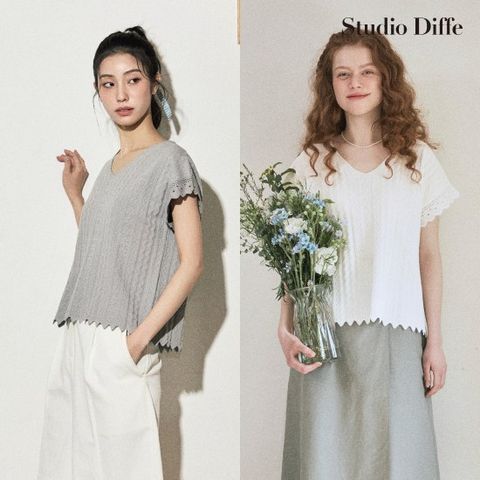 스튜디오디페 레이스 니트 3종[런칭 가격 79,900원]