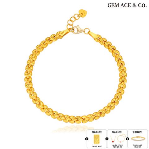 제메이스 순금 임페리얼 팔찌5g+순금 골드+14K 목걸이+14K 팔찌+테니스 팔찌