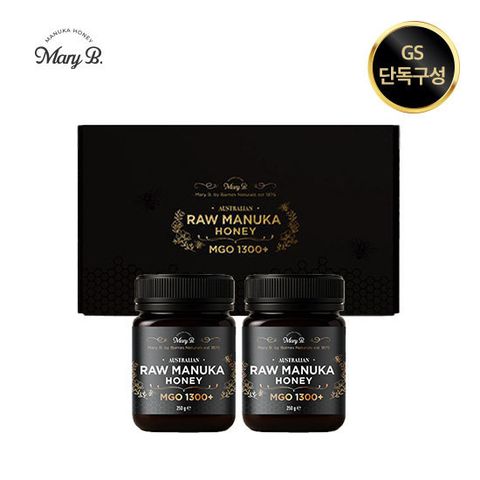 메리비 Mary.B 마누카꿀 MGO 1300+ 250g 2병