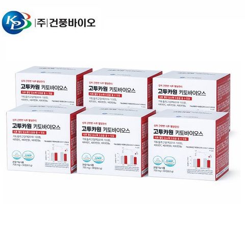 [건풍바이오] 고투카원 키토바이오스 6박스(1박스 90정 X 6박스)