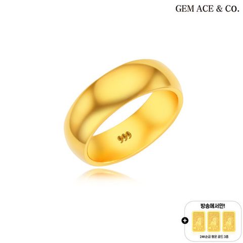 제메이스 순금 클래식 볼드 반지+24K순금 3종+24K순금 3종(리뷰시)
