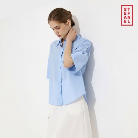스테파넬 에어리 나일론 하프셔츠2종+이너탑[런칭 가격79,900원]