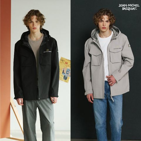 바스키아 26SS 남성 쉴드 심실링 바람막이 재킷 1종