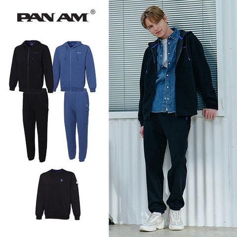 팬암 26SS 최신상 남성용 다이마루 셋업 3종