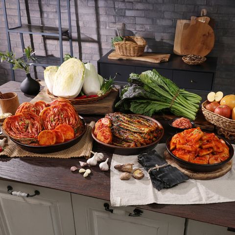 박규자 수제 김치 10kg (배추포기김치 7kg+ 갓김치1kg + 석박지2kg)