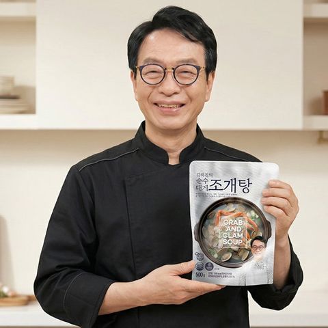 [더하진] 김하진의 순수대게 조개탕 500g x 2팩