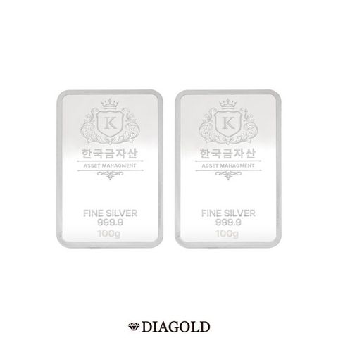 디아골드 포나인 실버바 100g+100g