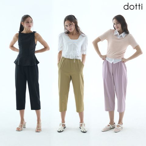 도티 나일론 스판7부 팬츠3종(D6NSW)